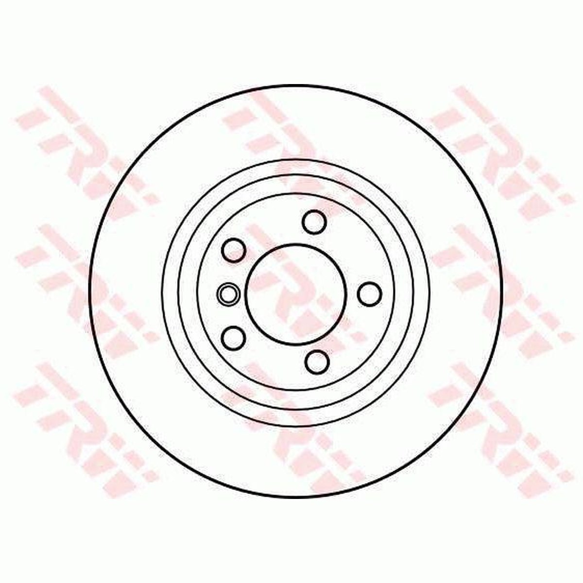 TRW Brake Rotor 325mm Front DF4166S