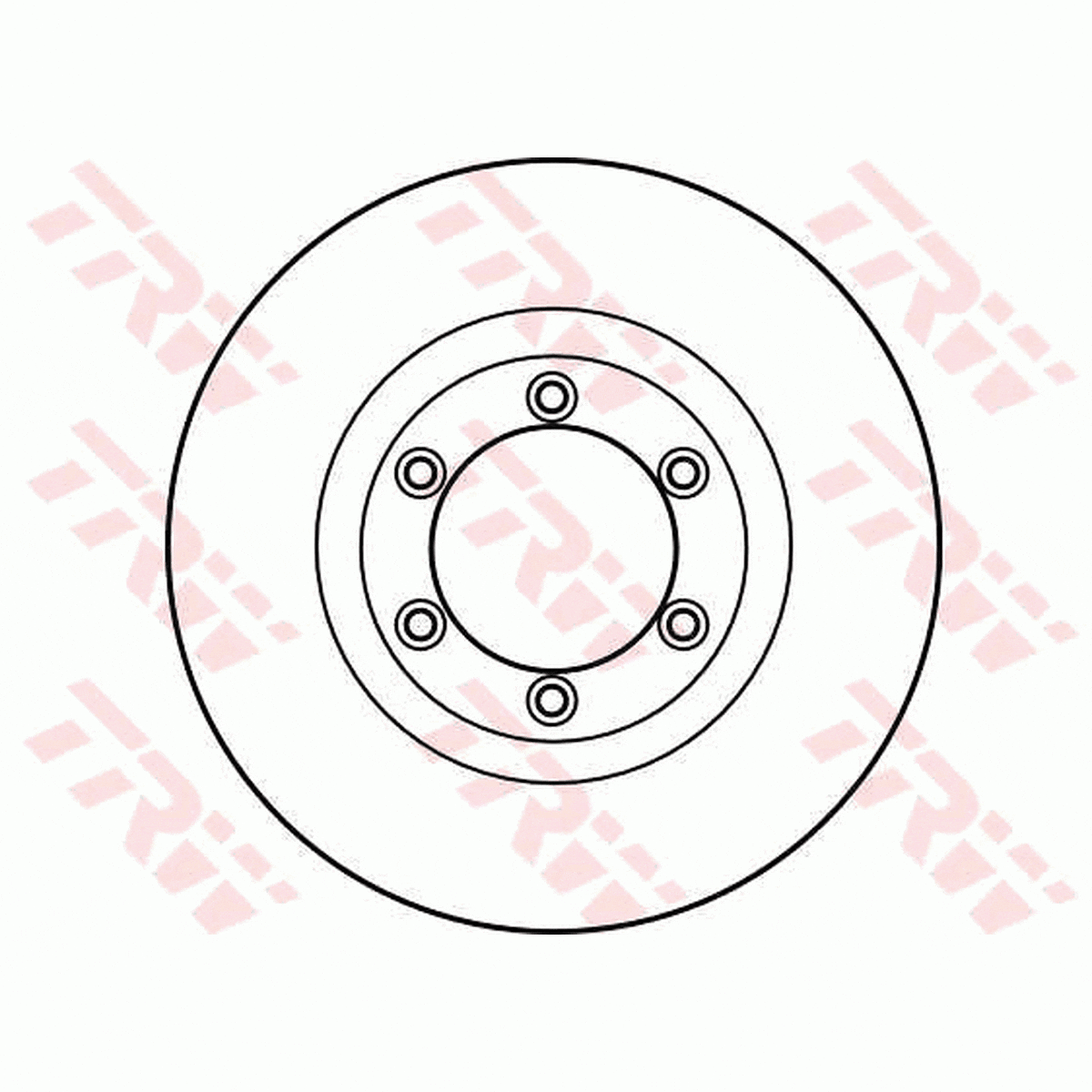 TRW Brake Rotor Single 278mm Front DF4168S