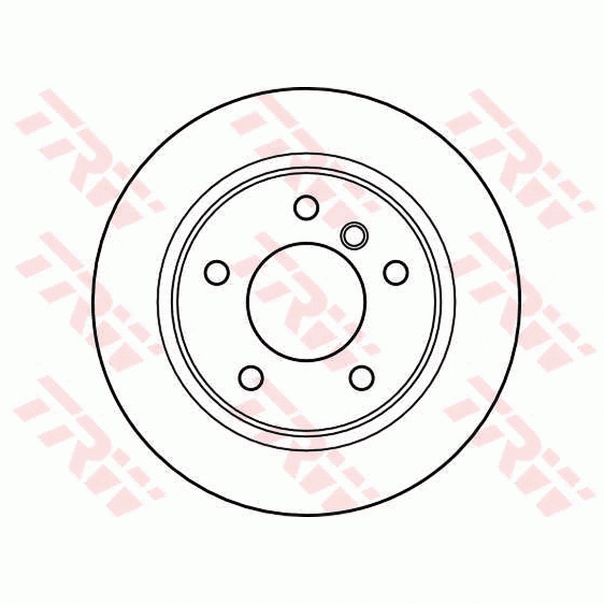TRW Brake Rotor Single 272mm Rear DF4188S