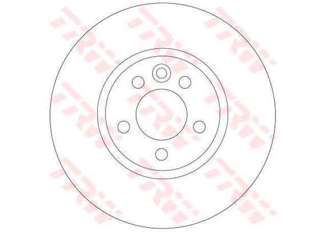 TRW Brake Rotor 280mm Rear DF4203S