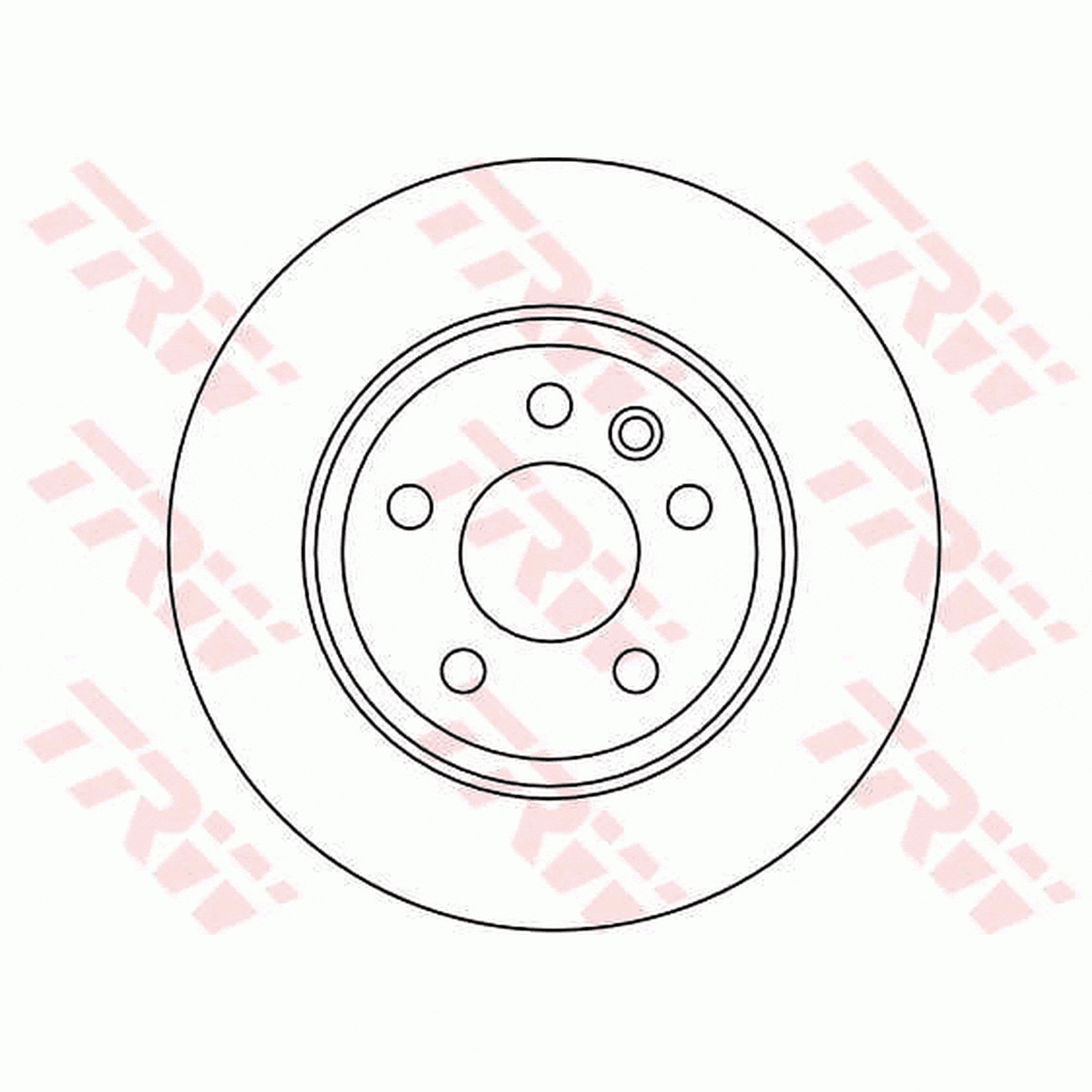 TRW Brake Rotor Single 294mm Rear DF4208S