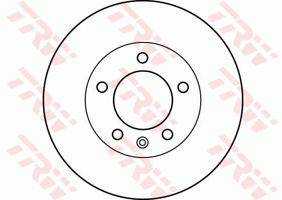 TRW Brake Rotor Pair 305mm Rear DF4234S