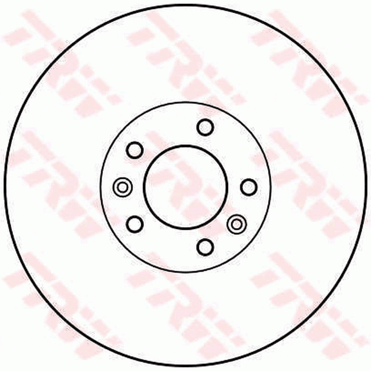 TRW Brake Rotor 309mm Front DF4237S