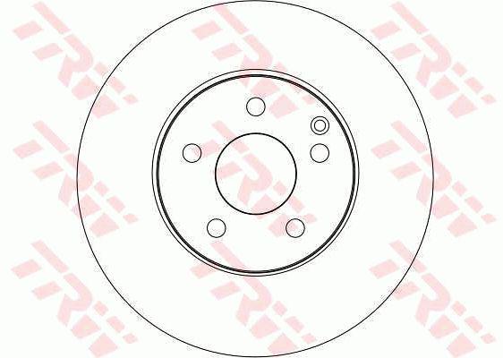 TRW Brake Rotor Pair 295.5mm Front DF4261S