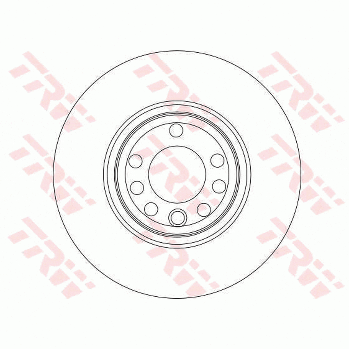 TRW Brake Rotor Single 278mm Rear DF4266S
