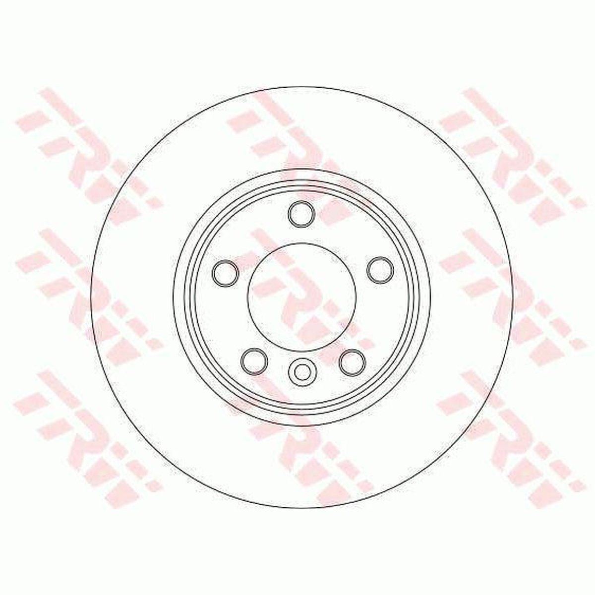 TRW Brake Rotor 310mm Front DF4359S