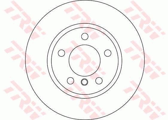 TRW Brake Rotor Pair Front DF4449S