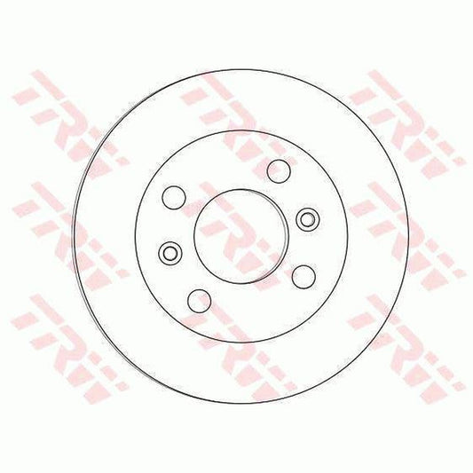 TRW Brake Rotor Front DF4458S