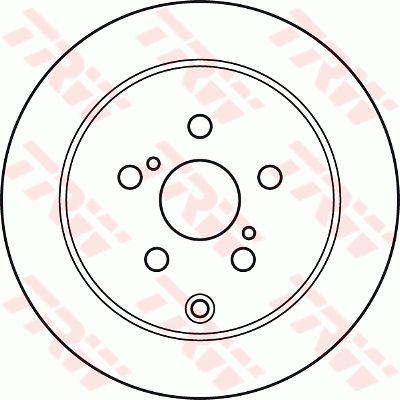 TRW Brake Rotor Rear DF4899S