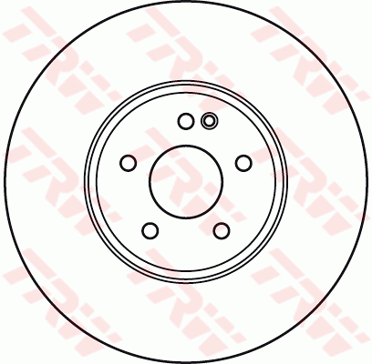 TRW Brake Rotor Front DF6074S