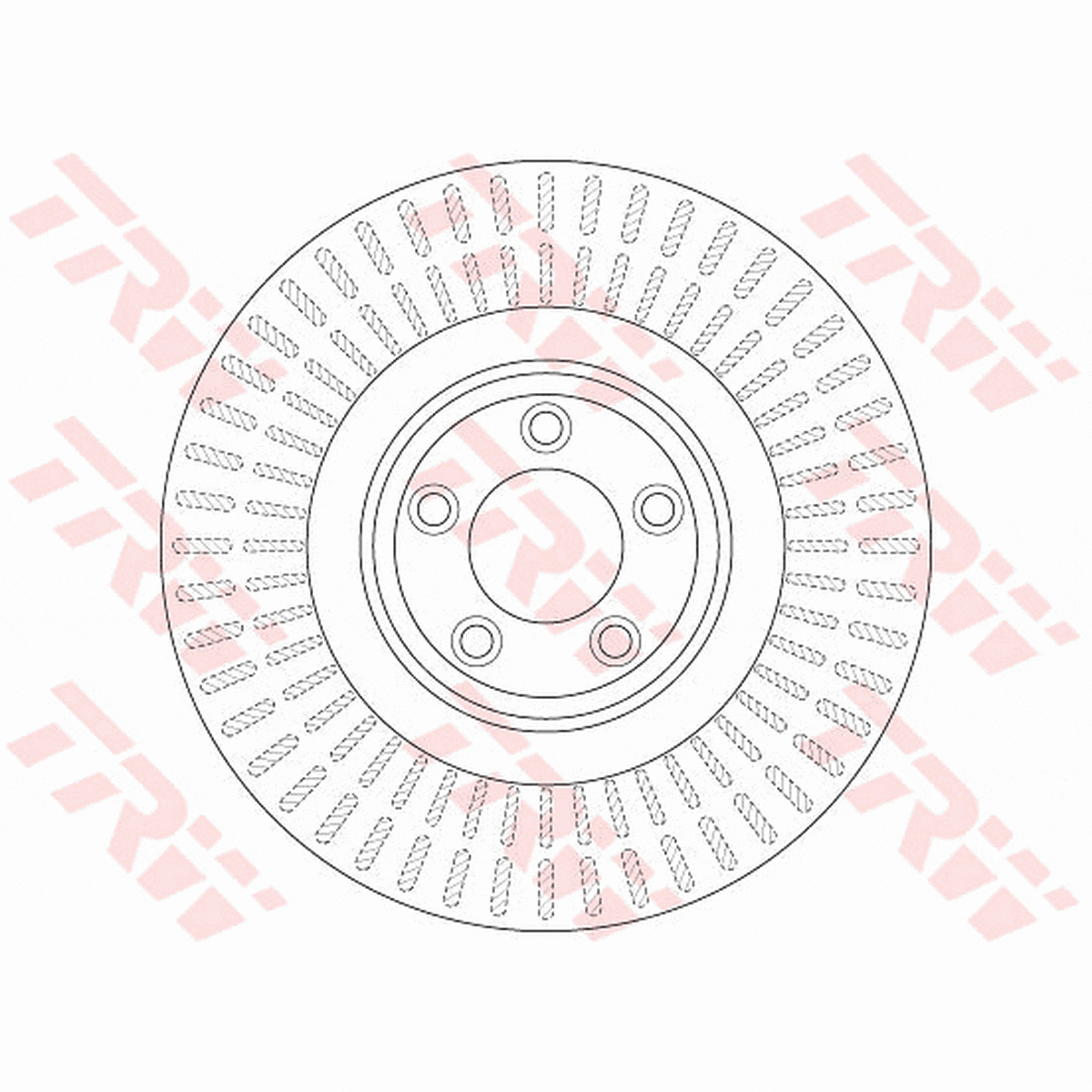 TRW Brake Rotor 355mm Front DF6146S