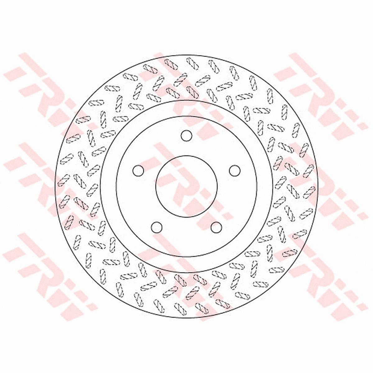 TRW Brake Rotor 294mm Front DF6206S