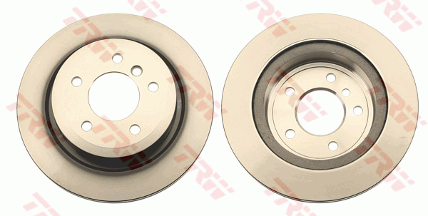 TRW Brake Rotor Single Rear DF6329S