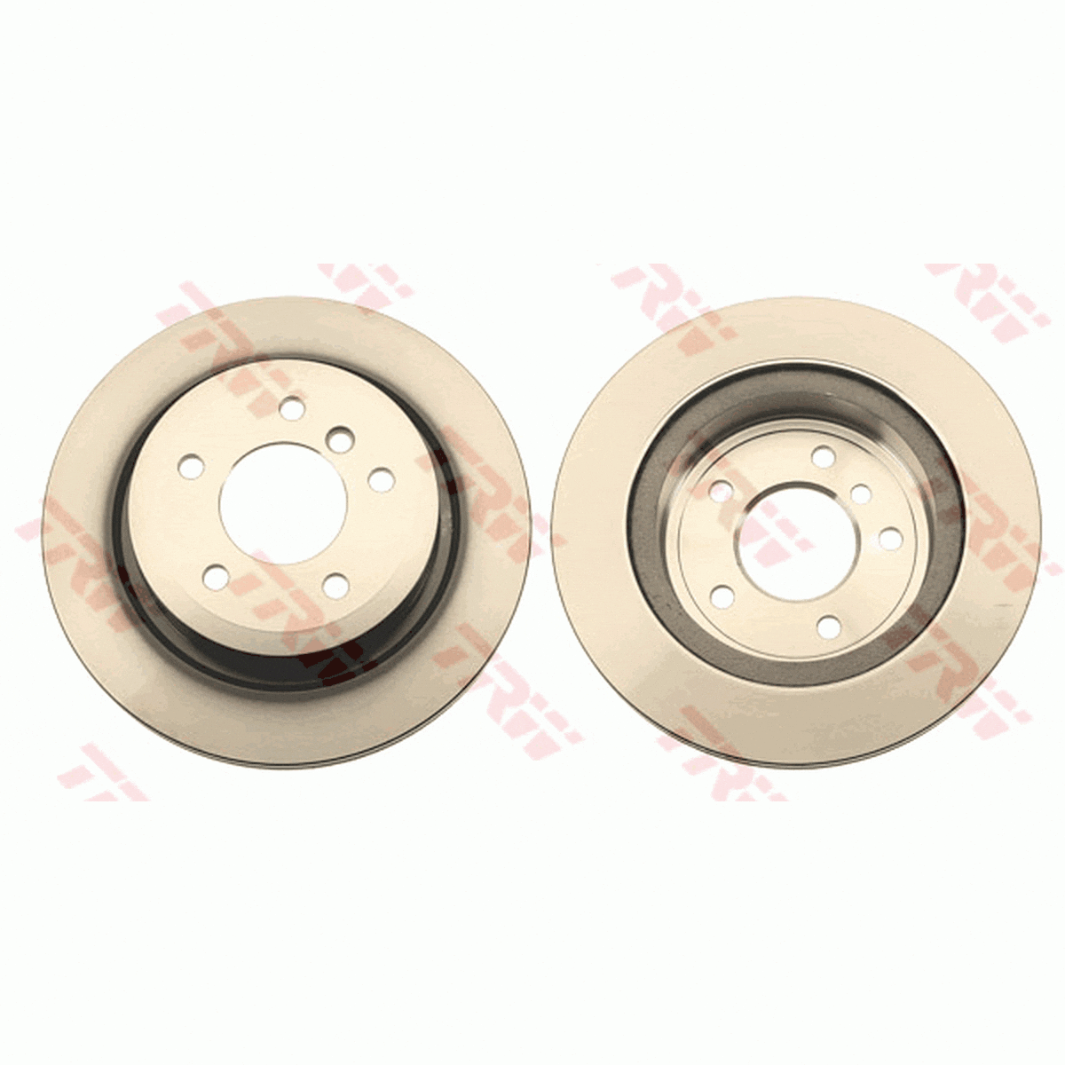TRW Brake Rotor Pair Rear DF6329S