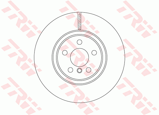 TRW Brake Rotor 330mm Front DF6749S