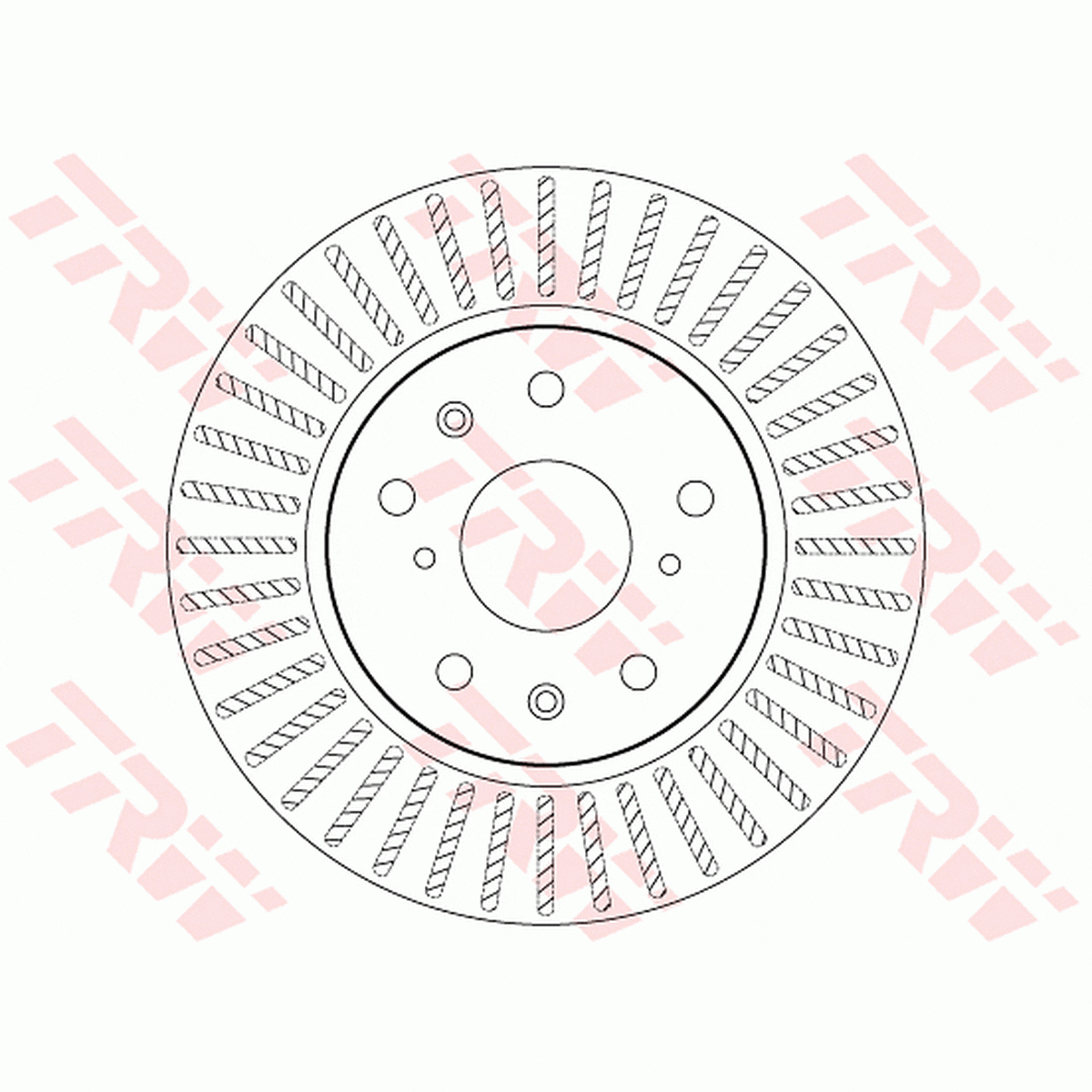 TRW Brake Rotor Single 276mm Front DF7398S