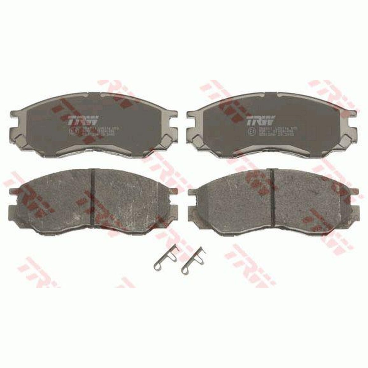 TRW DTEC Brake Pad Set Front GDB1286DT