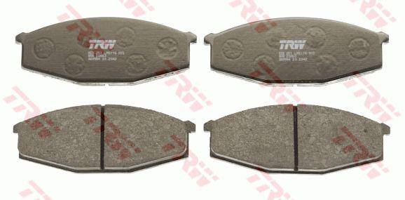 TRW DTEC Brake Pad Set Front GDB251DT