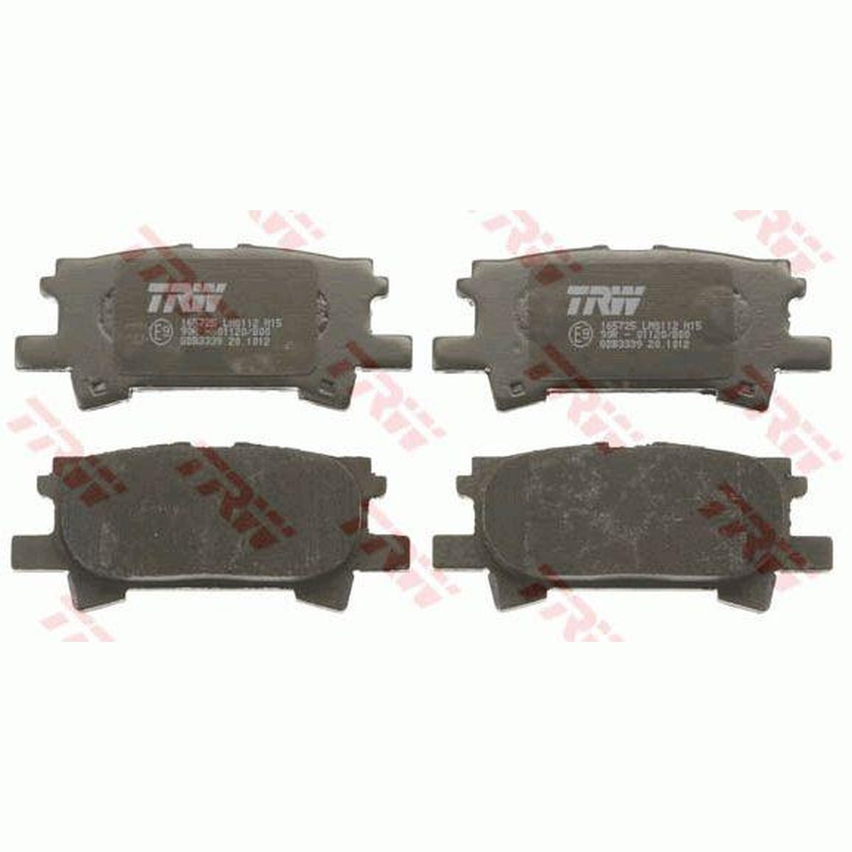 TRW DTEC Brake Pad Set Rear GDB3339DT