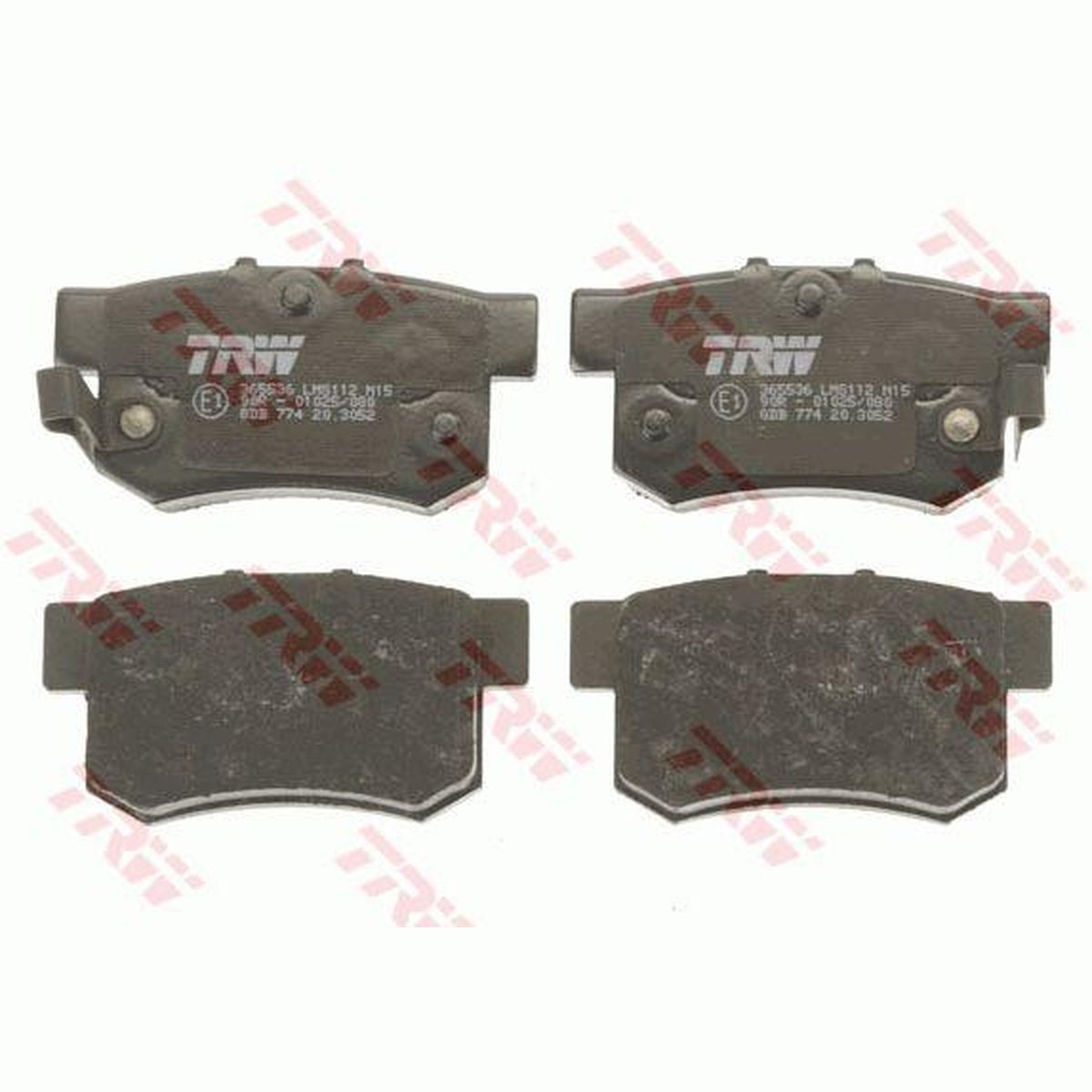 TRW DTEC Brake Pad Set Rear GDB774DT