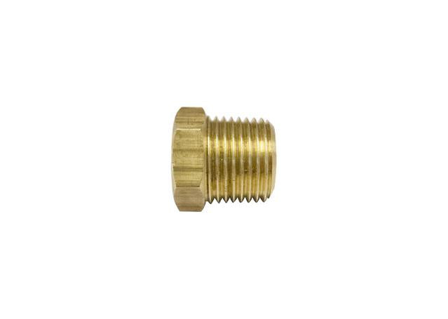 TubeFit Reducing Bush Brass 1/2" BSPT M x 3/8" BSP F 01024 0806