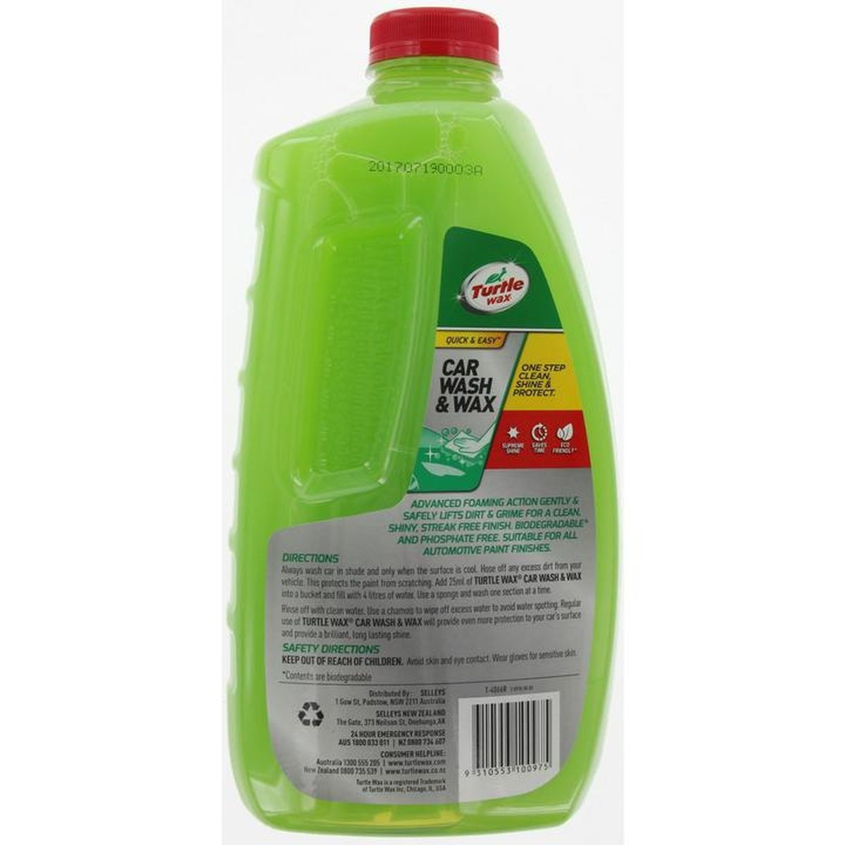 Turtle Wax Wash & Wax Car Wash 2L
