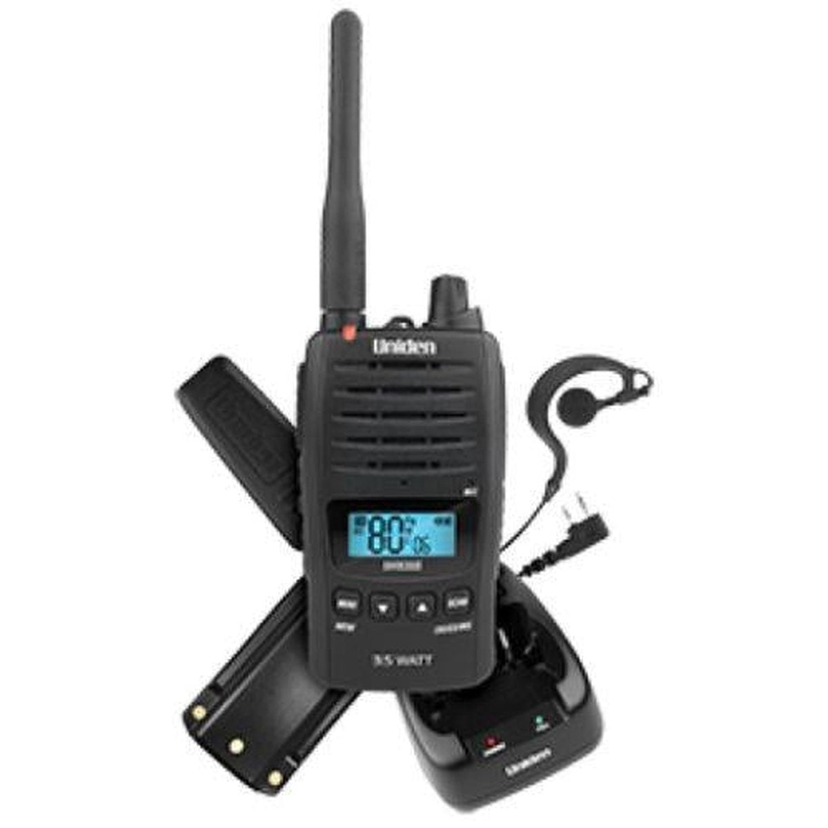 Uniden 5W UHF Waterproof Tradies Twin Pack
