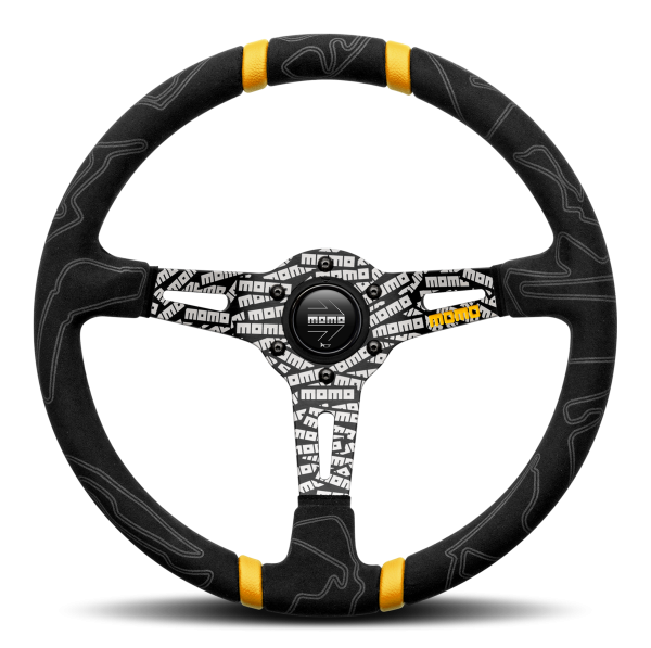 MOMO ULTRA Black 350mm Steering Wheel