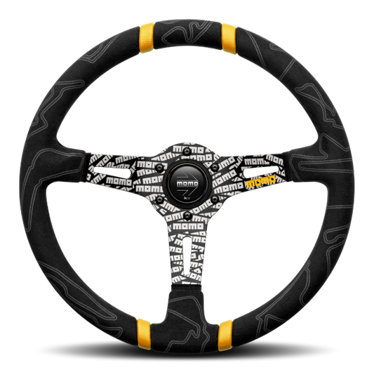 MOMO ULTRA Black 350mm Steering Wheel