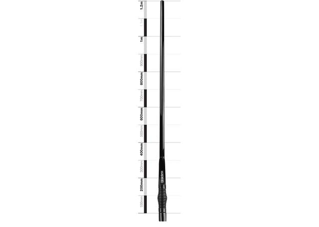 Uniden Fibreglass Raydome Antenna  Black (6.6 dBi Gain) ATX970