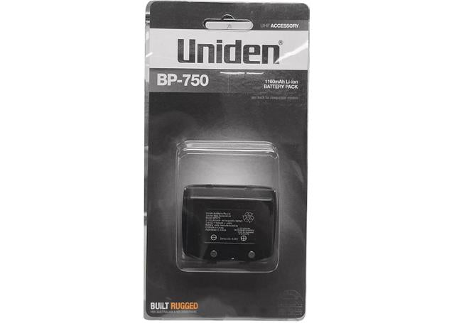 Uniden Battery Pack 1160Mah BP750