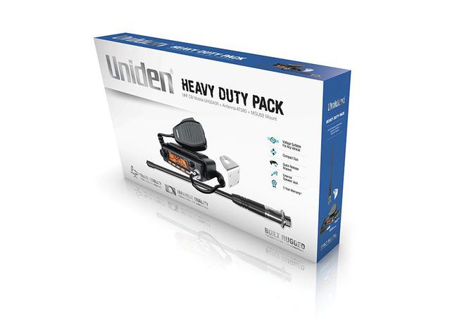 Uniden UH5040HDP UHF CB Heavy Duty Pack UH5040R + 3.0dB AT380 335mm Antenna + MGU02 Mount