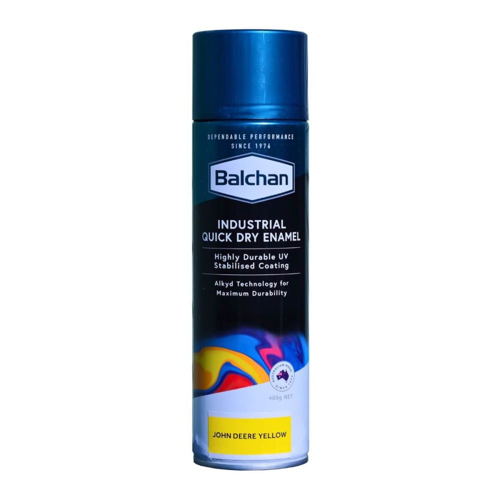 Balchan Industrial Quick Dry Enamel John Deere Yellow BAL103005