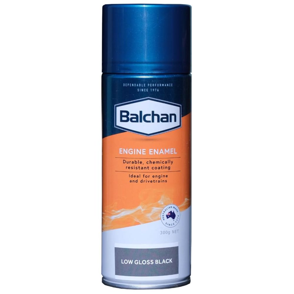 Balchan Engine Enamel Low Gloss Black BAL102027