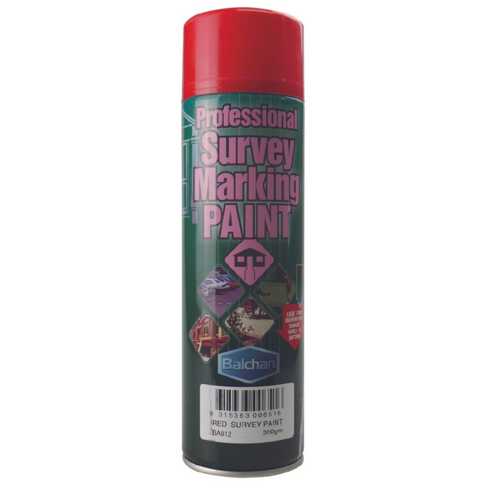 Balchan Survey Paint 350g Red BA012