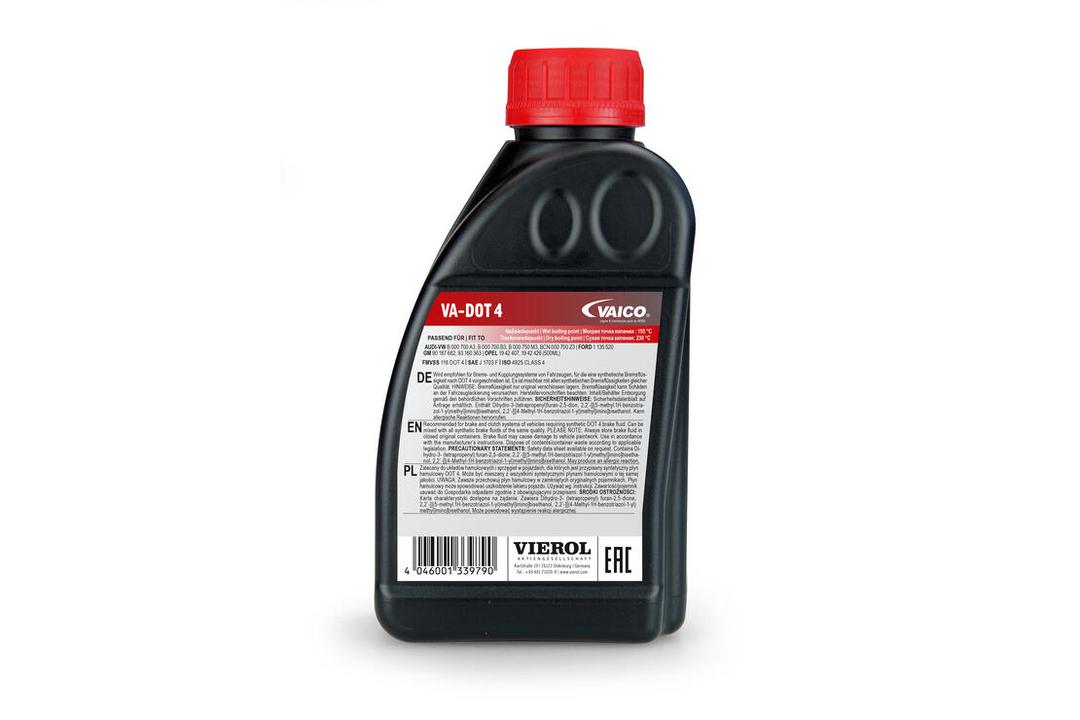 VAICO Brake Fluid DOT 4 500mL V60-0074
