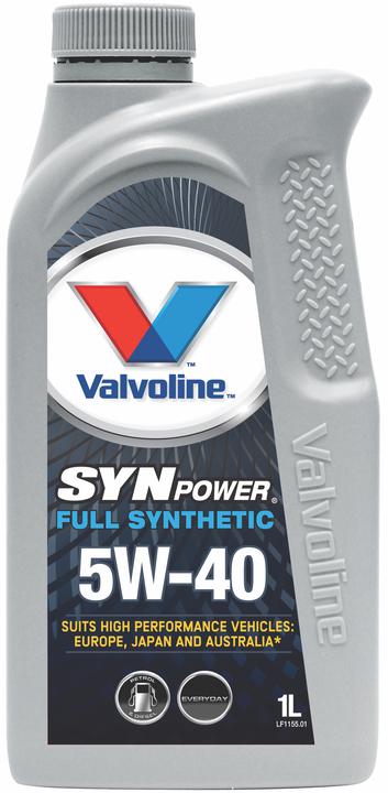 Valvoline Full Synthetic SynPower Engine Oil 5W-40 1L 1155.01