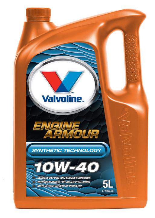 Valvoline Semi Synthetic Engine Armour Engine Oil 10W-40 5L 1362.05