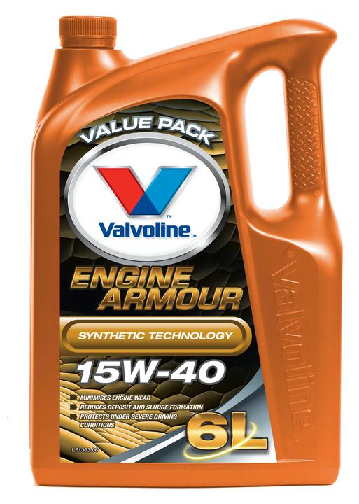 Valvoline Semi Synthetic Engine Armour Engine Oil 15W-40 6L 1363.06