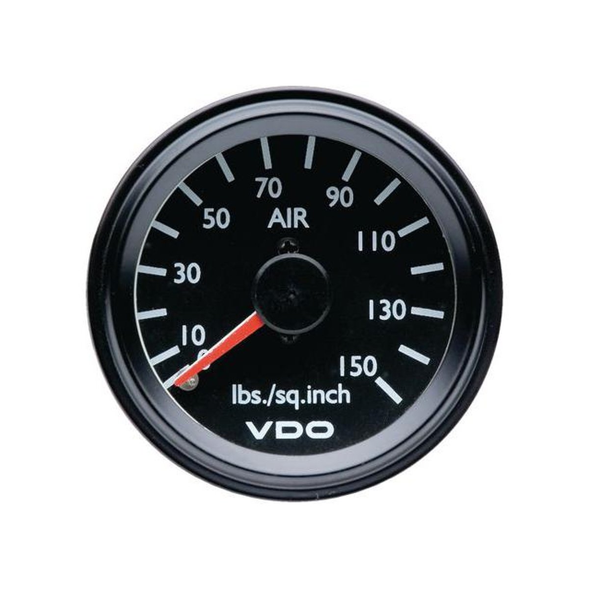 VDO Air Pressure Gauge Mechanical Dual Pointer 0-150psi 52mm 151.910