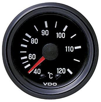 VDO Oil Temperature Gauge Mechanical 50-150deg C 52mm Round 180077019
