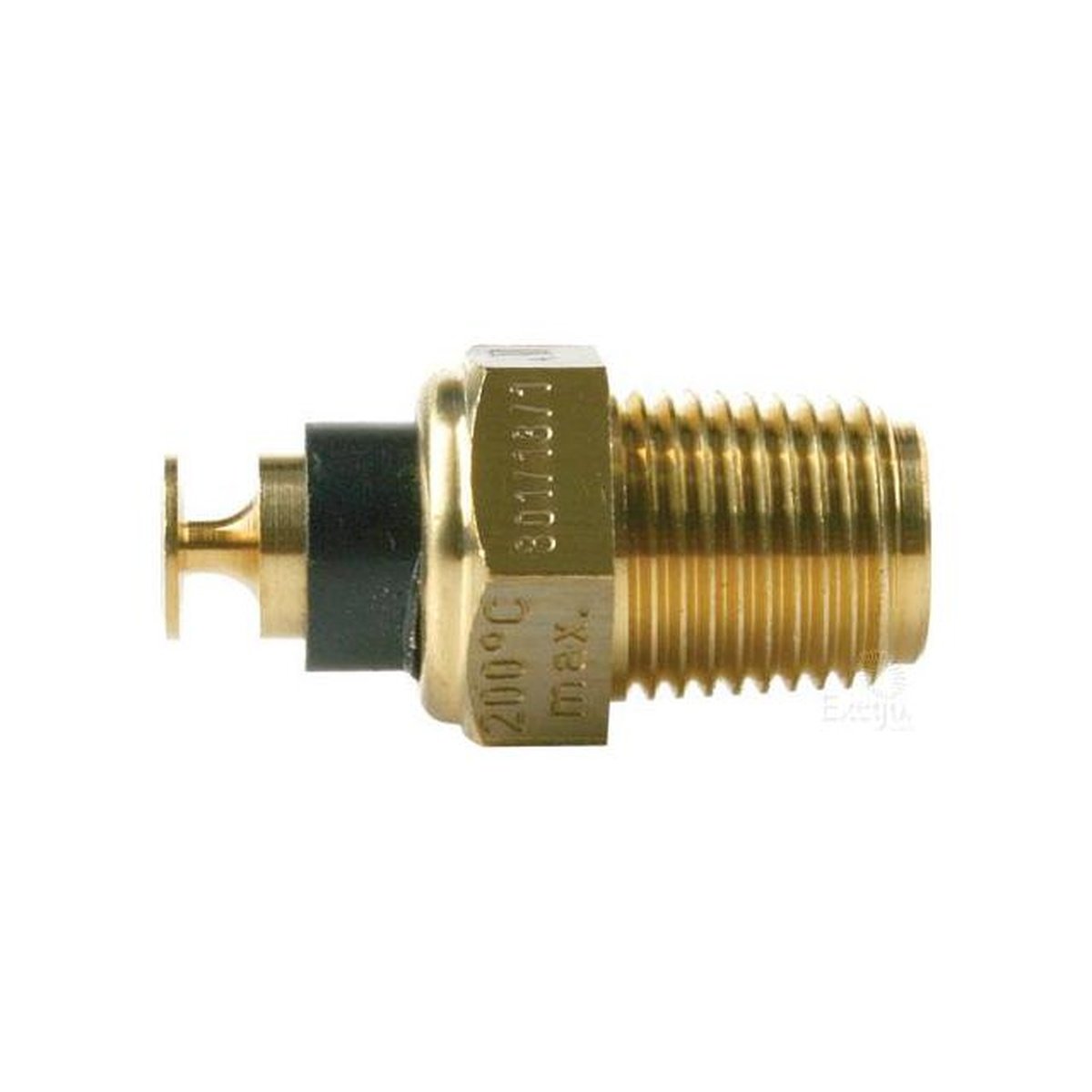VDO Temperature Return Transmission Sensor 60-200deg C 550-14 ohms 1/8in.-27NPTF 10.5mm Long Button Terminal 320.020