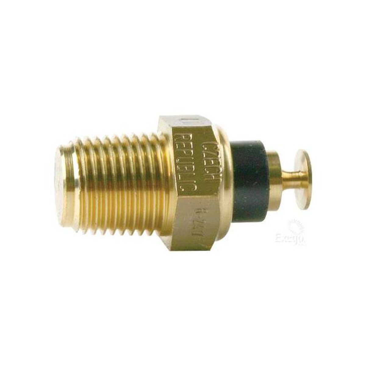 VDO Temperature Return Transmission Sensor 60-200deg C 550-14 ohms 1/8in.-27NPTF 10.5mm Long Button Terminal 320.020