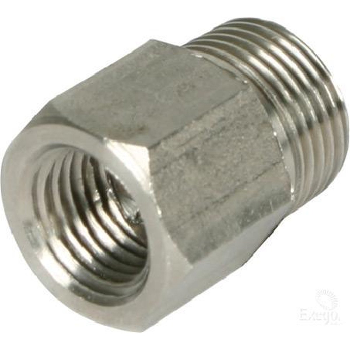 VDO Adaptor SS Internal Thread 1/4in.-18NPTF External Thread 3/8in. BSPT 320.075