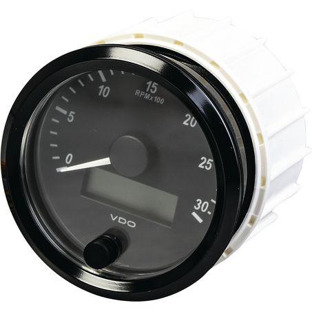 VDO Tachometer Elec 0-3000 RPM 80mm Round A2C3832980030