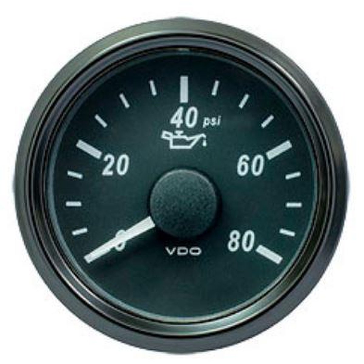 VDO Oil Pressure Gauge 0-80Bar 52mm Round A2C3833190030