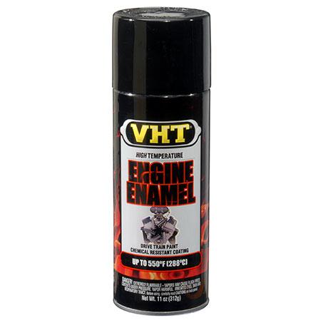VHT Aerosol Spray Engine Enamel Paint Gloss Black 312g SP124