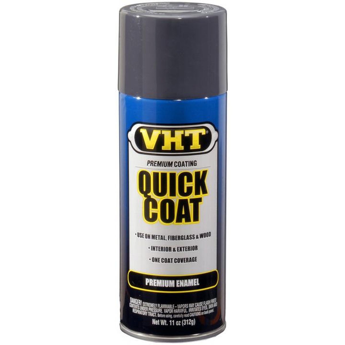 VHT Aerosol Spray Quick Coat Machinery Grey 312g SP513