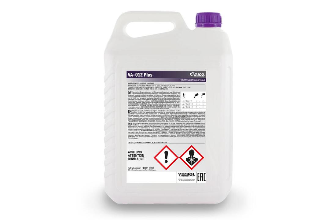 VAICO Antifreeze Coolant Purple G12+ 5L V60-0070