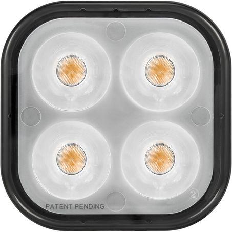 Vision X Unite 4 LED Spot Module Amber VXU-S410A